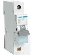 Hager MCN140 C-type 1P 1module(s) corta circuito - Corta circuitos (40 A, 17,5 mm, 70 mm, 83 mm, -25 - 60 °C, -25 - 80 °C)
