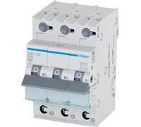Hager MCS320 Corta Circuito Tipo C 3 3 módulo(s) - Corta circuitos (20 A, 50-60 Hz, 20 A, Tipo C, 3 módulo(s), -25-60 °C)