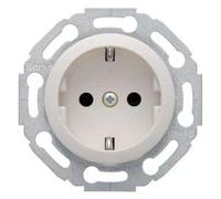 Hager modul 2 - Toma corriente 16a con protección niños blanco polar