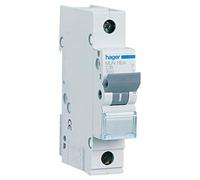 Hager MUN116A Interruptor Automático Magnetotérmico Serie MU, 1P, 16A, curva C, 6KA