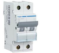 Hager MUN520A Interruptor Automático Magnetotérmico Serie MU, 1P+N, 20A, curva C, 6KA