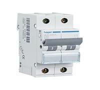 Hager MUN532A Interruptor Automático Magnetotérmico Serie MU, 1P+N, 32A, curva C, 6KA