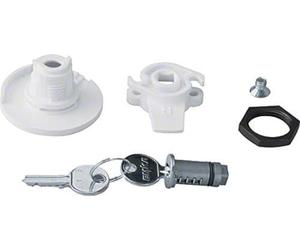 Hager Pharma Cerradura con llave de sierra nº 405, para armarios Univers IP44