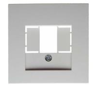 Hager - Placa central toma tae s1/b1/b3/b7 blanco polar