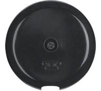 Hager - Placa Salida Cable para 4470 Negro