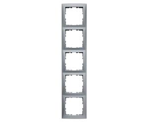 HAGER Polo 5310158994 - Marco de aluminio lacado mate