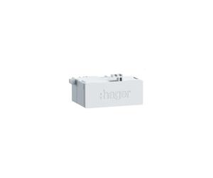 Hager RJ45 Hembra Patch 180°IP20 CAT6A ZZ45WAN2PP
