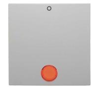 Hager s1 - Tecla con lente mecanismo bipolar/tripolar brillo blanco polar