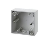 Hager s1 - Zócalo 1 elemento blanco polar brillo