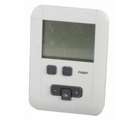 Hager sas - Termostato de ambiente programable - HAGER EK570 con pilas LR6 - : EK570