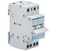 Hager Conmutador modular SFT225 2 polos 25 A común arriba I-0-II