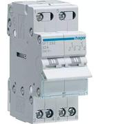 Hager SFT232 - Conmutador modular 2 polos 32a comun arriba i-0-ii