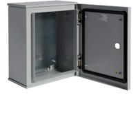 Hager Sistemas FL702L Armario Oriontech Metálico con Puerta Opaca y Placa de Montaje, 300X250X160mm