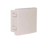 Hager Sistemas WS689 Systo 2 Módulos Tapa Ciega, Caja de 10