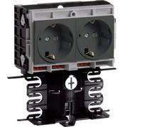 Hager Tehalit Caja De Montaje En Superficie Zócalo Trunking (Enchufe Europeo) - SL200809409011