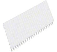 Hager Tira ciega S35S blanco puro RAL9010, longitud 219 mm, 1 unidad