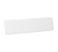 Hager Tira ciega S35S blanco puro RAL9010, longitud 219 mm, 1 unidad