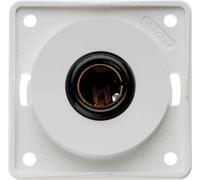 Hager - Toma para vehiculo motor 6-24v 16a blanco polar