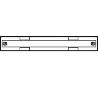 Hager UD02F1 accesorio de bastidor - Accesorio de rack (Color blanco, 500 mm, 110 mm, 75 mm)