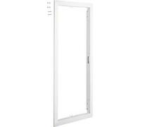 Hager VZ144N - Marco embellecedor para puerta (4 filas), color blanco