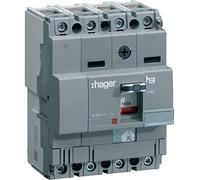Hager x160 - Interruptor maniobra secciónador x160 4 Polos 160a