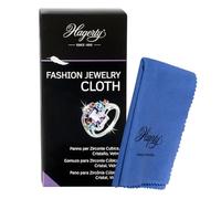 Hagerty Fashion Jewelry Cloth Paño limpieza de joyas 36x30cm I Paño de joyería impregnado en seco 100% algodón I Para un pulido de la bisutería con cristal, circonitas o piedras de vidrio