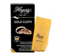 Hagerty Paño de limpieza de oro Gold Cloth 36×30 cm, algodón impregnado en seco, renueva el brillo