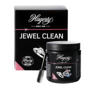Hagerty Jewel Clean Baño de inmersión limpia joyas oro platino y piedras preciosas 170ml I Eficaz líquido para limpiar diamantes zafiros rubíes I Limpieza por inmersión con cesta y cepillo