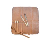 Hagerty Silver Guard A119006 Cutlery Roll - Funda para cubiertos de plata y plata (43,5 x 45 cm, con protección contra el deslustre, soporte para cubiertos para cuchillos de frutas y pescado, con 12