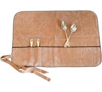 Hagerty Silver Guard Cutlery Roll funda para cubiertos de plata y plateados 48x32 cm I práctico portacubiertos para cucharas de café con 12 compartimentos I con protección antideslustre
