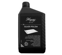 Hagerty Silver Polish 2L Eficaz loción pulidora de superficies de plata y metales plateados Abrillantanta y protege elementos decorativos vajilla antigüedades o instrumentos musicales efecto inmediato