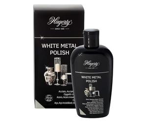Hagerty White Metal Polish Pulidor de acero inox 250ml I Eficaz para pulir metales blancos y cromados I Loción con efecto instantáneo para abrillantar fregaderos griferías tiradores moto coche barco