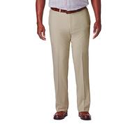 Haggar Hc90235 Pantalones Informales, Caqui, 44W x 32L para Hombre