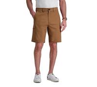 Haggar Men's Comfort Cargo Short Regular and Big & Tall Sizes, Toast, 52