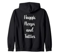 Haggis, Neeps & Tatties Escocia Celtic Pride Minimalista Sudadera con Capucha