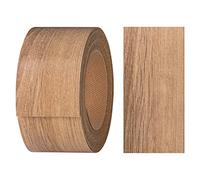 haggiy - Cinta adhesiva para bordes de melamina con adhesivo termofusible, 40 mm x 5 m, cinta termoadhesiva, para estantes y paneles, decoración: roble salvaje