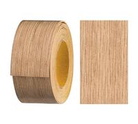 haggiy Cinta autoadhesiva de melamina para bordes de muebles, 40 mm x 5 m, sujeción segura sin necesidad de planchado, cenefa, revestimiento para estanterías/placas de madera (roble salvaje)