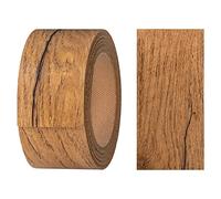 haggiy Cinta de melamina para bordes con adhesivo termofusible, 40 mm x 5 m | Cinta para recubrir mediante planchado para estantes y placas | Cinta para cantos - Decoración: roble Lancelot