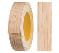 haggiy Cinta para Bordes de melamina autoadhesiva 18 mm x 5 m I Cinta para Bordes I Cinta para Bordes de Muebles I Sujeción Segura sin Planchar I Chapa para estantes/Paneles de Madera Roble Lindberg