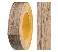 haggiy Cinta para bordes de melamina autoadhesiva 18 mm x 5 m I Cinta para bordes I Cinta para bordes de muebles I Sujeción segura sin planchar I Chapa para estantes/paneles de madera Lombardia Ulme