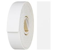 haggiy Cinta para Bordes en ABS con Adhesivo termofusible 22 mm x 2,5 m - Cinta para Cantos Premium Extra Fuerte para Planchar en Paneles de Muebles y estantes - decoración: Blanco Clásico