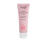 Hagi Bali Holiday - Crema Natural de Manos y Uñas | Biotina | Extracto de Pepino | Extracto de Hibisco | Extracto de Bambú | Manteca de Karité | Vitamina E | Hidratación y Calmante | 50 ml