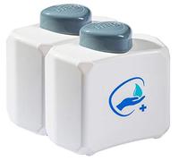 hagi gel de desinfección de manos: repuesto para el dispensador automático de gel hagi (paquete doble 2 x 180 ml)