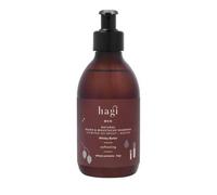Hagi Whisky Barber Champú Natural para Barba y Bigote, Fórmula Natural para Limpieza y Nutrición Diaria de Barbas y Bigotes, con Coco, Proteína de Trigo, Extracto de Cebada y Lúpulo, 300 ml
