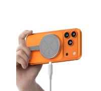 Hagibis Carcasa magnética M.2 2230 NVMe SSD con Magsafe para iPhone 15 Pro MAX ProRes, USB C 3.2 Gen2 de 10 Gbps a Adaptador NVMe PCI-E, Funda SSD Externa de Aluminio para MacBook, iPad Pro, Android