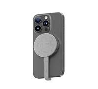 Hagi arcasa magnética M.2 2230 NVMe SSD con Magsafe para iPhone 15 Pro MAX ProRes, USB C 3.2 Gen2 de 10 Gbps a Adaptador NVMe, Funda SSD Externa de Aluminio para MacBook, iPad Pro, Android (MC100