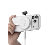 Hagibis Carcasa magnética M.2 2230 NVMe SSD con Magsafe para iPhone 16 15 Pro Max ProRes, adaptador USB C a NVMe de 10 Gbps, 100 W PD, puerto USB C, funda SSD externa para MacBook, iPad Pro (MC100 Pro