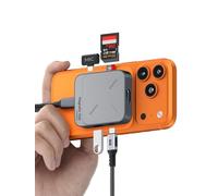 Hagibis Hub magnético USB C con Magsafe para iPhone 16 15 Pro MAX, estación de Acoplamiento 7 en 1 Tipo C 4K a 60Hz HDMI SD3.0 TF3.0 Tarjeta Solt 100W PD 10Gbps USB-C AUX para MacBook Pro Air, iPad