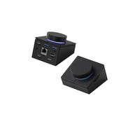 Hagibis Hub USB C con botones de acceso directo, estación de acoplamiento RGB tipo C con HDMI 4K a 60Hz, 100W PD, 5Gbps USB-C, 2 USB 3.0, 2.5G RJ45, AUX, SD3.0, Micro SD3.0 para MacBook iPad Pro