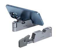 Hagibis Soporte para teléfono Celular para Escritorio, 4 en 1, Plegable, de Aluminio, portátil, con abrebotellas, Soporte movil, Regla para iPhone 15, 14, 13, 12, 11 Pro MAX, Samsung Galaxy
